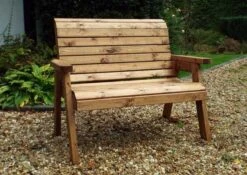 Charles Taylor Traditional Two Seater Bench -Simply Garden Decor 2 seta bench 3