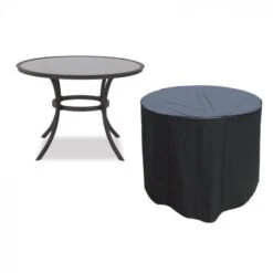 Worth Gardening 4 Seater Round Table Cover -Simply Garden Decor 325011 4 seater rnd table cover2
