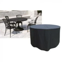 Worth Gardening 4-6 Seater Round Furniture Set Cover -Simply Garden Decor 325019 4 6 seater rnd furniture set cover2