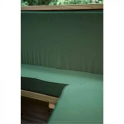 Forest Garden 3.6m Hexagonal Wooden Garden Gazebo With Thatched Roof – Furnished (Green) - Home Delivery & Installation -Simply Garden Decor 3 48