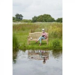 Alexander Rose Roble Turnberry Bench 5ft 7 Alexander Rose Roble Turnberry Bench 5ft -Simply Garden Decor 415671 5ft roble turnberry bench insitu