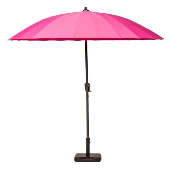 Sturdi Shanghai Crank & Tilt Parasol Fuchsia 2.7M 1 Sturdi Shanghai Crank & Tilt Parasol Fuchsia 2.7M