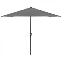 Sturdi 3M Alu Round Parasol Grey
