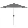 Sturdi 2.5M Alu Round Parasol Grey