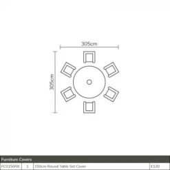 Bramblecrest Tetbury 6 Seat Set W 135cm Table & Parasol - Nutmeg 9 Bramblecrest Tetbury 6 Seat Set W 135cm Table & Parasol - Nutmeg -Simply Garden Decor 6 seater tetbury