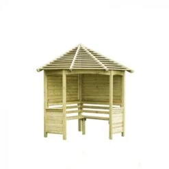 Forest Garden Venetian Corner Arbour -Simply Garden Decor arbour 2