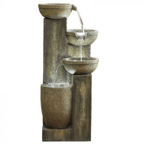 Kelkay Ash Columns Water Feature Including LEDs 2 Kelkay Ash Columns Water Feature Including LEDs - Image 2