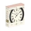 Biarritz Wall Clocks (Black And Grey) 12" - Smart Garden