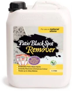 Patio Black Spot Remover - For Use On Natural Stone - 4 Litres