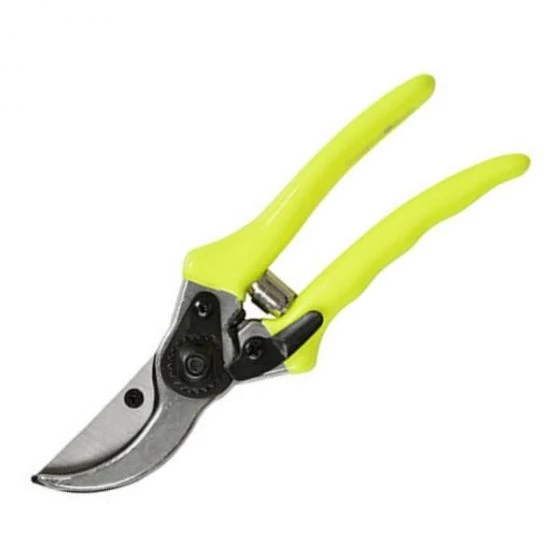 Burgon & Ball Fluores Bypass Secateur - Yellow 2 Burgon & Ball Fluores Bypass Secateur - Yellow - Image 2