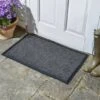 Opti-Mat Anthracite Chequered - Rubber Backed 75x45cm - Smart Garden
