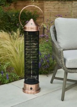 Copper Electric Heater Lantern 98cm - Kettler -Simply Garden Decor copper electric heater lantern 98cm kettler