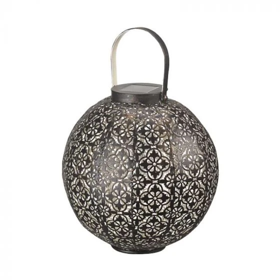 Damasquette Solar Lantern Bronze- Smart Solar 2 Damasquette Solar Lantern Bronze- Smart Solar - Image 2