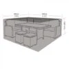 Large Square Casual Dining Set Cover - Worth Gardening