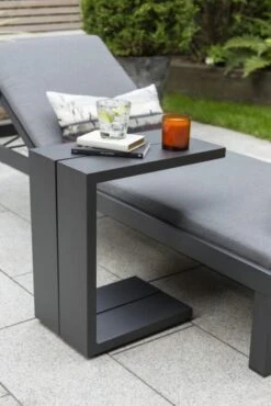 Kettler Elba Side Table Grey -Simply Garden Decor ebla grey table