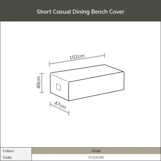 Bramblecrest Bramblecrest Cover Square Corner Sofa Set - Khaki 5 Bramblecrest Bramblecrest Cover Square Corner Sofa Set - Khaki - Image 5