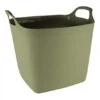 Town & Country Square Plastic FlexiTub Sage Green 40L