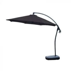 Bramblecrest Gloucester Grey Cantilever Parasol With Base And Cover 5 Bramblecrest Gloucester Grey Cantilever Parasol With Base And Cover -Simply Garden Decor gloucester grey 2
