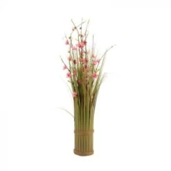 Smart Garden In-Lit Pink Blossom Faux Bouquet 70cm