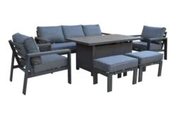 Livorno 3 Seat Lounge Set W160x90cm Static Table -Simply Garden Decor livorno 3 seat lounge set 2