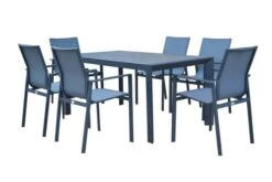 Livorno 6 Seat Set W 160x90cm Rectangular Dining Table -Simply Garden Decor livorno 6 seat 160x90cm rectangular dining set