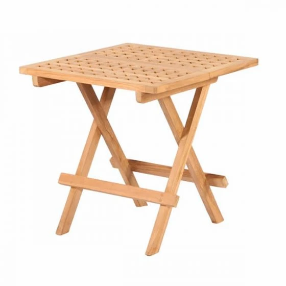 Bramblecrest Ludlow Square Folding Picnic Table 2 Bramblecrest Ludlow Square Folding Picnic Table - Image 2