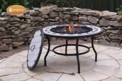 Calenta Mosaic Firepit - Gardeco