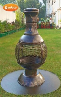 Opera Cast Iron Chimenea - Gardeco