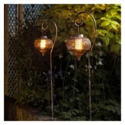 Osman Solar Flaming Lantern 2 Pack - Smart Solar