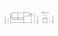 Kettler Palma Mini Casual Dining Set With Glass Table Whitewash -Simply Garden Decor palma corner dimensions lh 2c 1