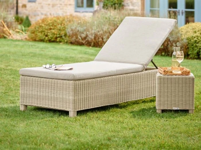 Kettler Palma Lounger Oyster 2 Kettler Palma Lounger Oyster - Image 2