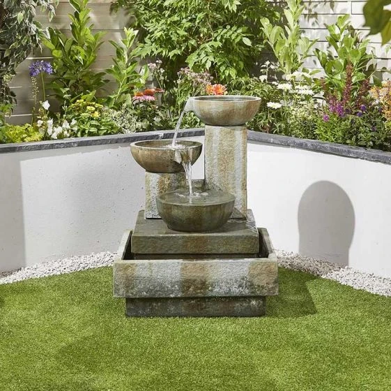 Kelkay Patina Bowls Water Feature 3 Kelkay Patina Bowls Water Feature - Image 3