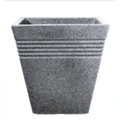 Stewart Garden 34cm Square Piazza - Alpine Grey