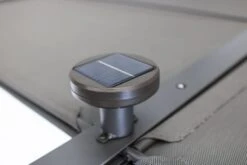 Kettler Deluxe Panasol® 3x3.5m Aluminium Grey W LED Solar Lights -Simply Garden Decor pnfr 0500 panalsol deluxe solar light studio zoom 1024x683 1