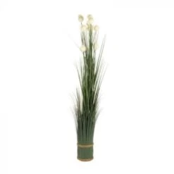 Smart Garden Pom Pom Grass Faux Bouquet 120cm -Simply Garden Decor pom pom 2