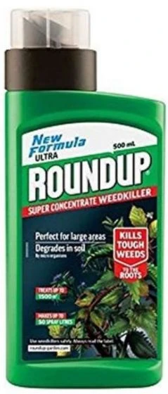Roundup Round Up Super Concentrate Weedkiller - 500ml
