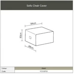 Bramblecrest Rattan Sofa Chair Cover - Chedworth/Monterey -Simply Garden Decor sofa chair cover sizes