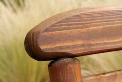 Woodshaw Thornton Rustic Bench 5ft -Simply Garden Decor thornton rustic bench 5ft close up