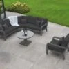 Norfolk Leisure Timber Round Lounge Corner Set