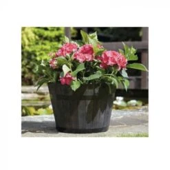 Tom Chambers Whiskey Barrel Planter Large