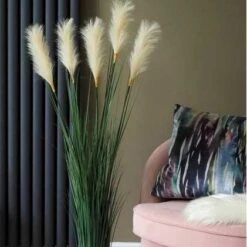 Smart Garden White Pampas Faux Bouquet 120cm