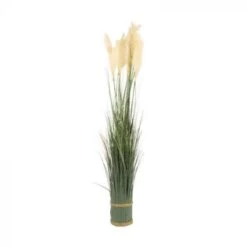 Smart Garden White Pampas Faux Bouquet 120cm -Simply Garden Decor white pampas 2