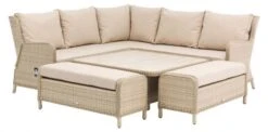 Bramblecrest Somerford Reclining Modular Sofa Set W Adj Table & 2 Benches -Simply Garden Decor x23wsfsqcd2jr 3 web 1