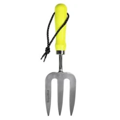 Burgon & Ball Fluores Hand Fork - Yellow